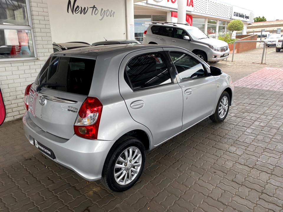 TOYOTA ETIOS 1.5 Xs/SPRINT 5Dr, image 2
