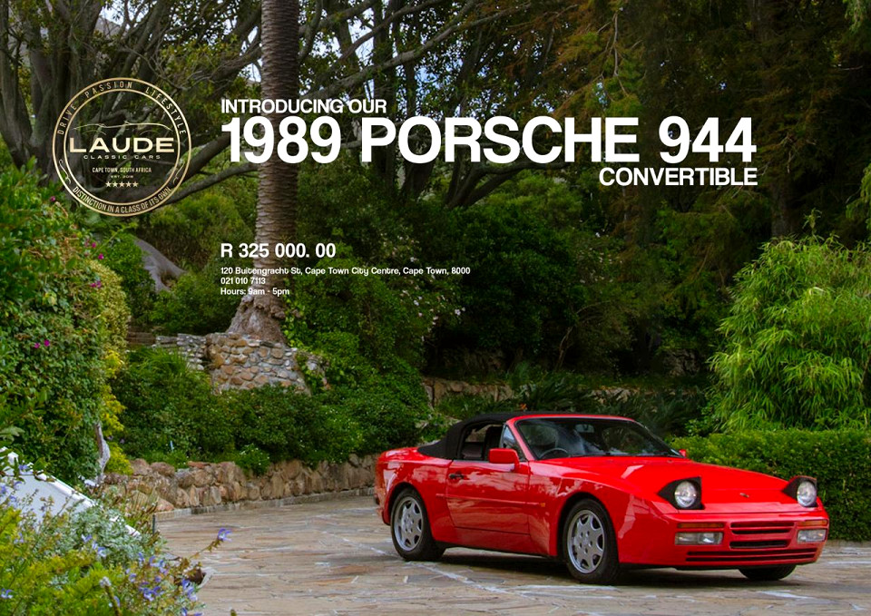 PORSCHE 944 S2 CABRIOLET