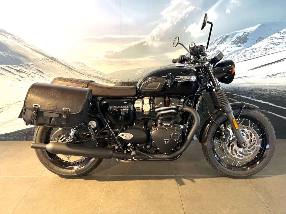 Triumph Bonneville T120 Black, image 1